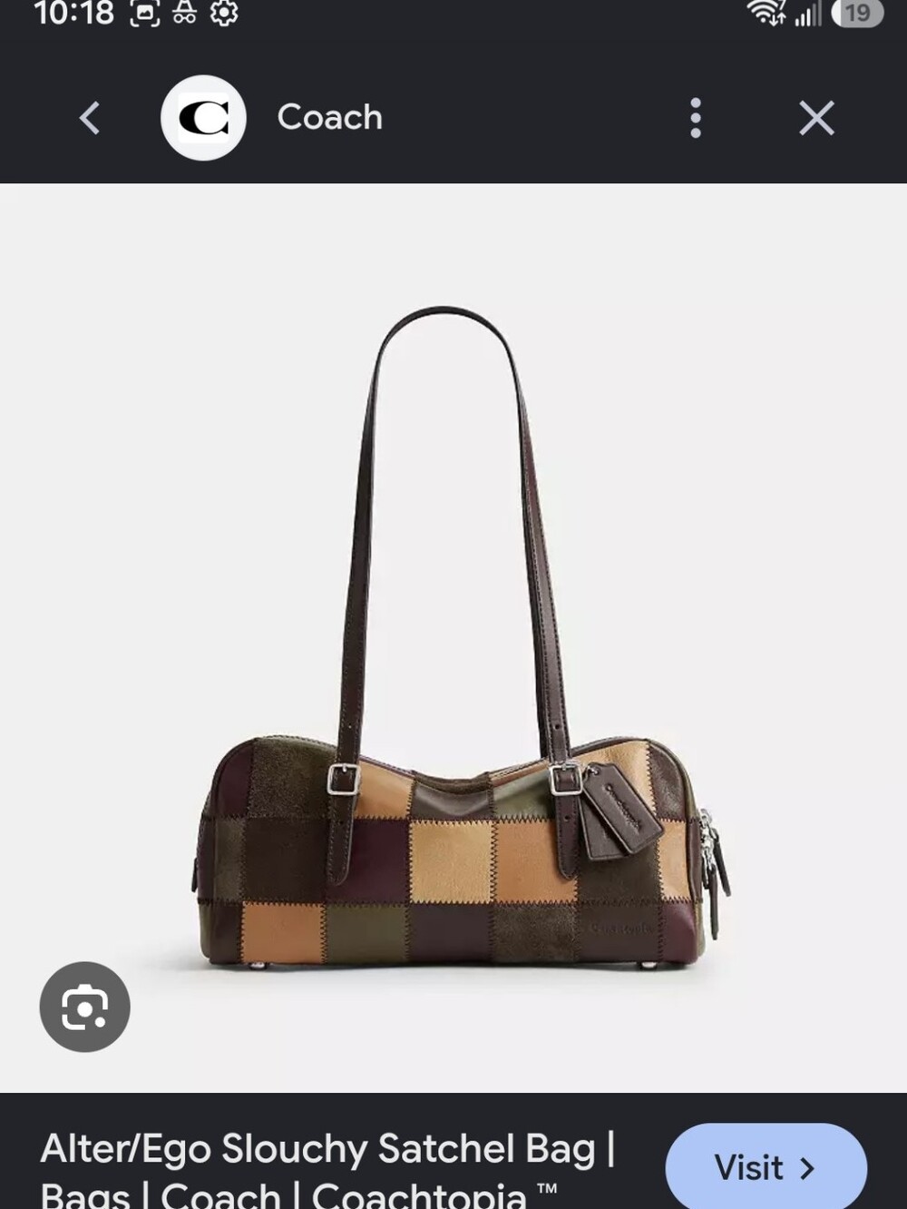 NWT Coachtopia Satchell